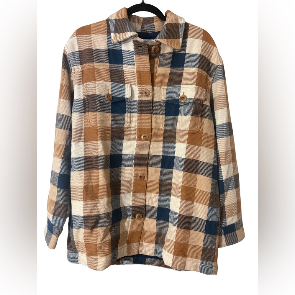 Outerknown blanket shirt jacket size small petite NWT